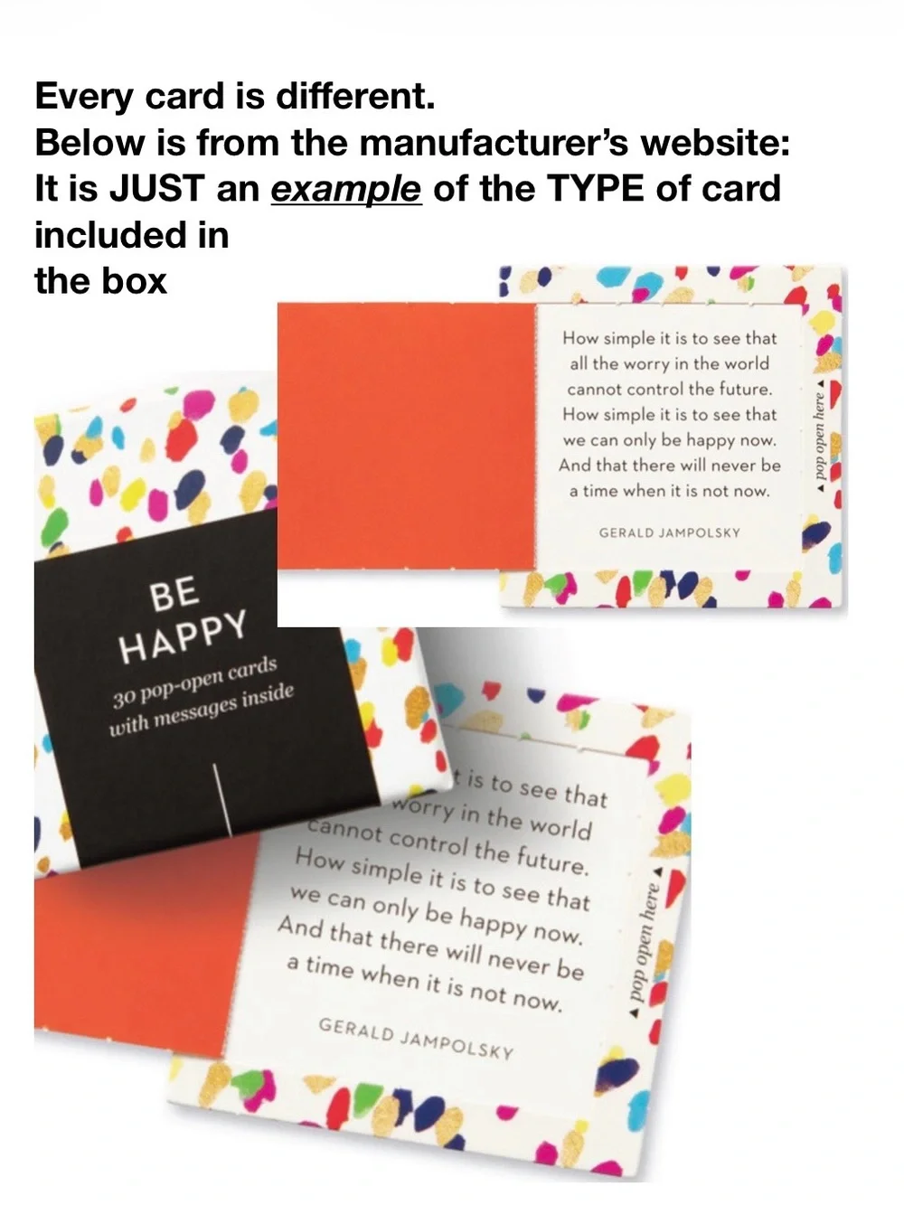 NWT Thoughtfulls™️ Cards, 30 Mini POP-OPEN Cards, Factory Sealed
